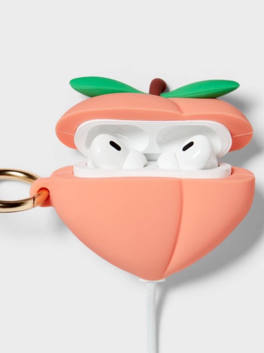 5for$10 Airpods Silicone Case Gen 3 - heyday - Peach - AirPods Accessories